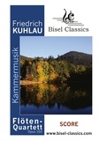 Friedrich Kuhlau et Jenni Pinnock - Flöten - Quartett, Opus 103 - Score / Partitur.