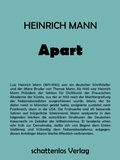 Heinrich Mann - Apart.