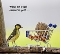 Susann Schlecht - Wenn ein Vogel einkaufen geht - Eine kleine Fotogeschichte aus meinem Garten.