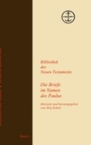 Jörg Scholz - Die Briefe im Namen des Paulus.