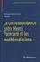 Philippe Nabonnand - La correspondance entre Henri Poincaré et les mathématiciens.