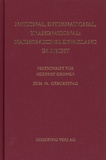 Christoph Benicke et Stefan Huber - National, International, Transnational : Harmonischer Dreiklang im Recht - Festschrift für Herbert Kronke.