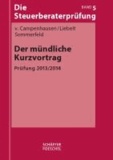Der mündliche Kurzvortrag - Prüfung 2013/2014.