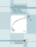 Elena Kats-Chernin - Eliza Aria - from Wild Swans Suite. soprano and string quartet. Partition..