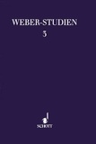 Joachim Veit - Weber Studies Vol. 3 : Weber-Studien 3 - Vol. 3..