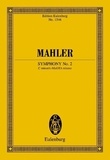 Gustav Mahler - Eulenburg Miniature Scores  : Symphony No. 2 Ut mineur - orchestra. Partition d'étude..