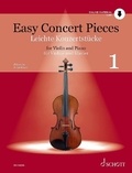 Peter Mohrs - Easy Concert Pieces Vol. 1 : Easy Concert Pieces - Vol. 1. violin and piano..