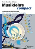 Heinz-christian Schaper - compact  : Musiklehre compact - Grundwissen und Übungen.