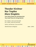 Theodor Kirchner - Mere Droplets - Very Tiny Pieces for String Quartet.
