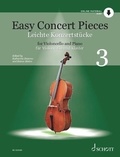 Katharina Deserno - Easy Concert Pieces Vol. 3 : Easy Concert Pieces - Vol. 3. cello and piano..