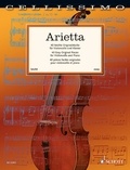 Rainer Mohrs - Cellissimo  : Arietta - 40 pièces faciles originales. cello and piano..