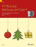 Marianne Magolt - Fröhliche Weihnachtszeit  : Fröhliche Weihnachtszeit - Beliebte Weihnachtslieder in leichten Sätzen. 1-2 accordions..