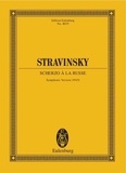 Igor Stravinsky - Eulenburg Miniature Scores  : Scherzo à la Russe - Version sinfonique. orchestra. Partition d'étude..