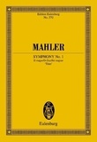 Gustav Mahler - Eulenburg Miniature Scores  : Symphonie No. 1 Ré majeur - "Der Titan". orchestra. Partition d'étude..