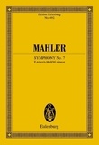 Gustav Mahler - Eulenburg Miniature Scores  : Symphonie No. 7 Mi mineur - orchestra. Partition d'étude..