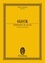 Christoph willibald (ritter vo Gluck - Eulenburg Miniature Scores  : Iphigenie in Aulis - Ouverture pour l'opéra. orchestra. Partition d'étude..