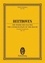 Ludwig van Beethoven - Eulenburg Miniature Scores  : The Consecration of the House - Overture. op. 124. orchestra. Partition d'étude..