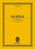 Pietro antonio Locatelli - Eulenburg Miniature Scores Vol. 2 : 6 Concerti - Vol. 2. op. 4/7-12. strings and basso continuo. Partition d'étude..