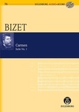 Georges Bizet - Carmen Suite n° 1 - orchestra. Partition d'étude..