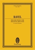 Maurice Ravel - Eulenburg Miniature Scores  : Pavane pour une infante défunte - orchestra. Partition d'étude..
