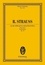 Richard Strauss - Eulenburg Miniature Scores  : Also sprach Zarathustra - Poème symphonique. op. 30. TrV 176. orchestra. Partition d'étude..