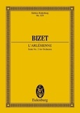 Georges Bizet - Eulenburg Miniature Scores  : L'Arlésienne Suite No. 2 - Orchestra. Partition d'étude..