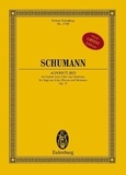 Robert Schumann - Eulenburg Miniature Scores  : Adventlied - op. 71. soprano solo, choir and orchestra. Partition d'étude..