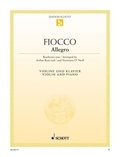 Joseph-hector Fiocco - Allegro - violin and piano..