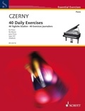 Carl Czerny - Essential Exercises  : 40 Exercices journaliers - op. 337. piano..