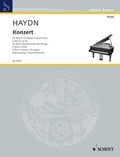 Joseph Haydn - Edition Schott  : Concerto F Major - Hob. XVIII: 3. piano (harpsichord) and strings; 2 horns ad libitum. Réduction pour piano..