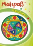 Grüner Malspaß Mandalas - Mandala-Malblock für Kinder ab 4 Jahren.