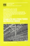 Jacques Rondal et Jean Mouty - Stabilité des structures en profils creux - Guide de dimensionnement.