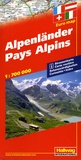  Hallwag International - Pays Alpins - 1/700 000.