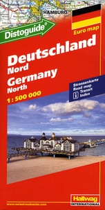  Hallwag International - Allemagne du Nord - 1/500 000.