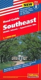  XXX - Road Guide Southeast - Middle Atlantic - Appalachian Mts. 1/100 000.