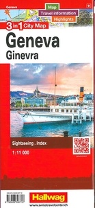 Genève. 1/11 000, Edition français-anglais-allemand-italien