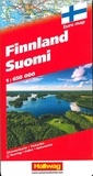  Hallwag International - Finlande Suomi - 1 : 650 000.