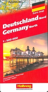  Hallwag International - Allemagne Nord - 1/500 000.