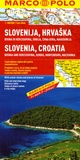  Marco Polo - Slovénie, Croatie - Bosnie-Herzégovine, Serbie, Monténégro, Macédoine 1/800 000.