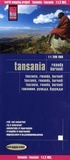  Reise Know-How - Tansania, Ruanda, Burundi - 1/1 200 000.