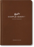 Philipp Keel - Keel's Simple Diary (Marron) - Premier volume.