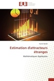 Kamel Djeddi - Estimation d'attracteurs étranges - Mathématiques appliquées.