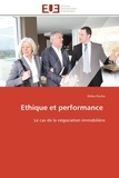 Didier Roche - Ethique et performance - Le cas de la négociation immobilière.