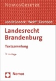 Landesrecht Brandenburg - Textsammlung.