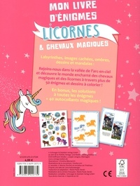 Mon livre d'énigmes licornes & chevaux magiques