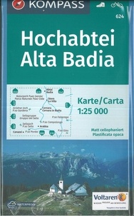  Kompass - Hochabtei, Alta Badia - 1/25 000.