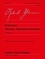 Robert Schumann - Ahnung - Feuille d'album pour piano. piano..