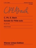 Carl Philipp Emanuel Bach - Sonate pour Flûte seule - for Flute solo. Wq 132/H 562. flute..