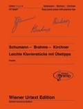 Johannes Brahms et Theodor Kirchner - Urtext Primo - ein neues Konzept für den Einstieg Vol. 4 : Schumann - Brahms - Kirchner - 42 easy Piano Pieces with Practising Tips. Vol. 4. piano..