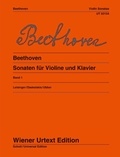 Ludwig van Beethoven et Ulrich Leisinger - Sonaten für Violine und Klavier I - Nach den Quellen hrsg. von Ulrich Leisinger. op. 12, op. 23, op. 24. violin and piano.